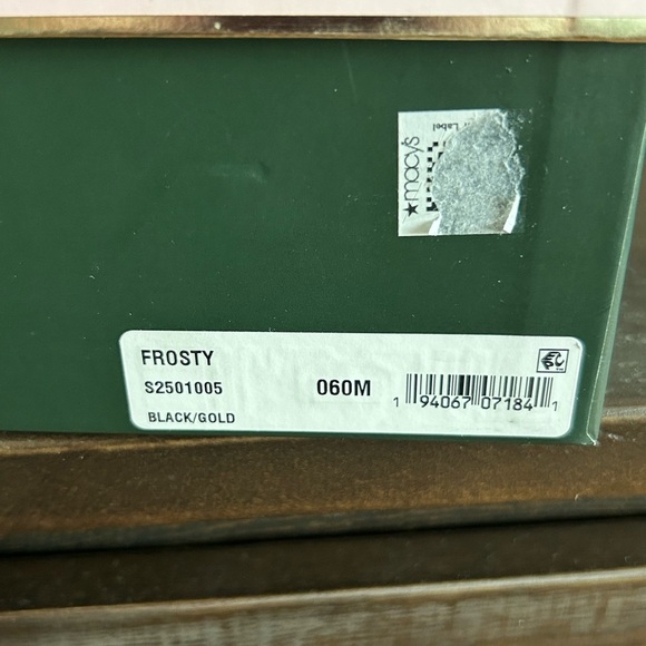 New in Box - Kate Spade Frosty Boots Black / Gold - Size 6 - Picture 4 of 12